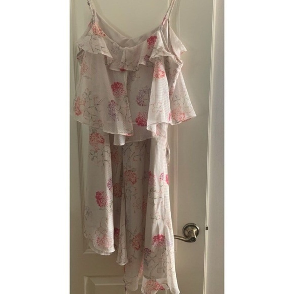 A New Day Woman's Dress Sz Xl PinkFloral Cottage Core Barbie Core Coasal - Picture 10 of 12